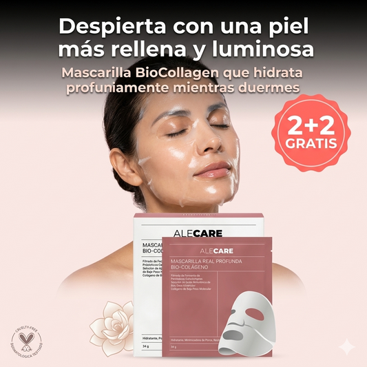AleCare BioColágeno | Piel Firme, Luminosa en 1 Noche